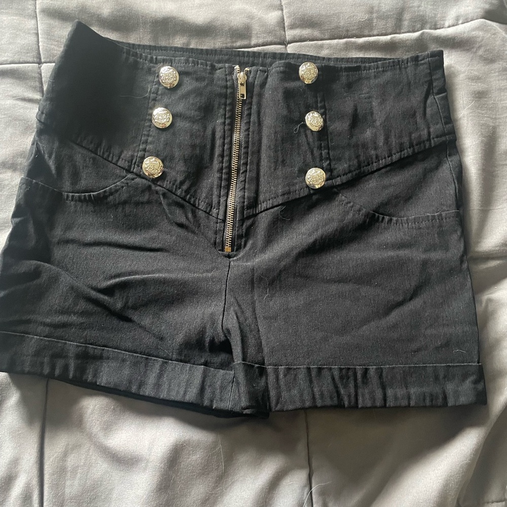 Black shorts